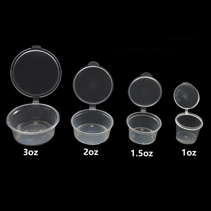 Plastic Seasoner and Sauce Container