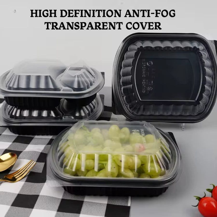 Leak Proof Compartment Plastic Lunch Box