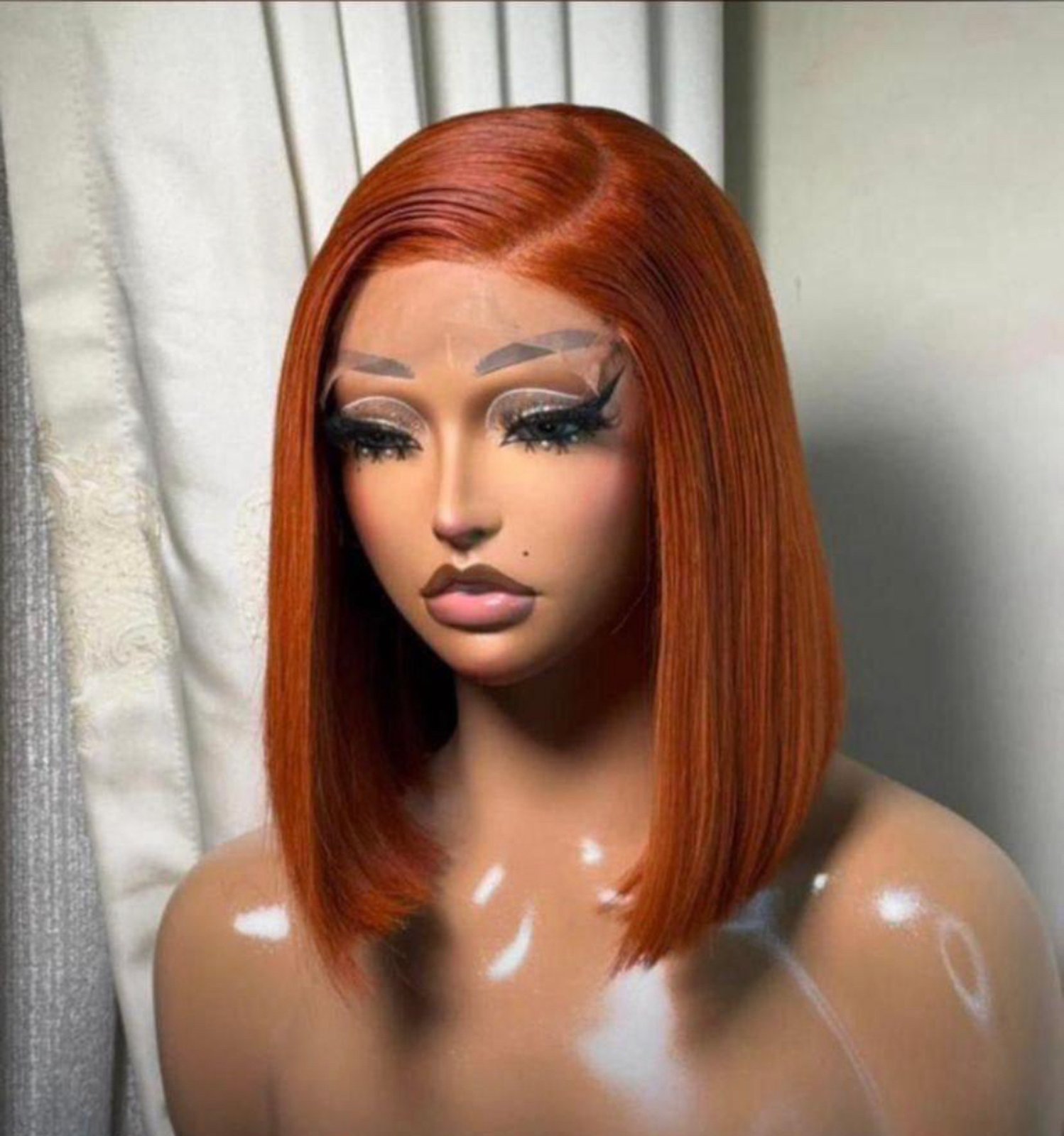 Bone-straight 12inches, comes in different colors