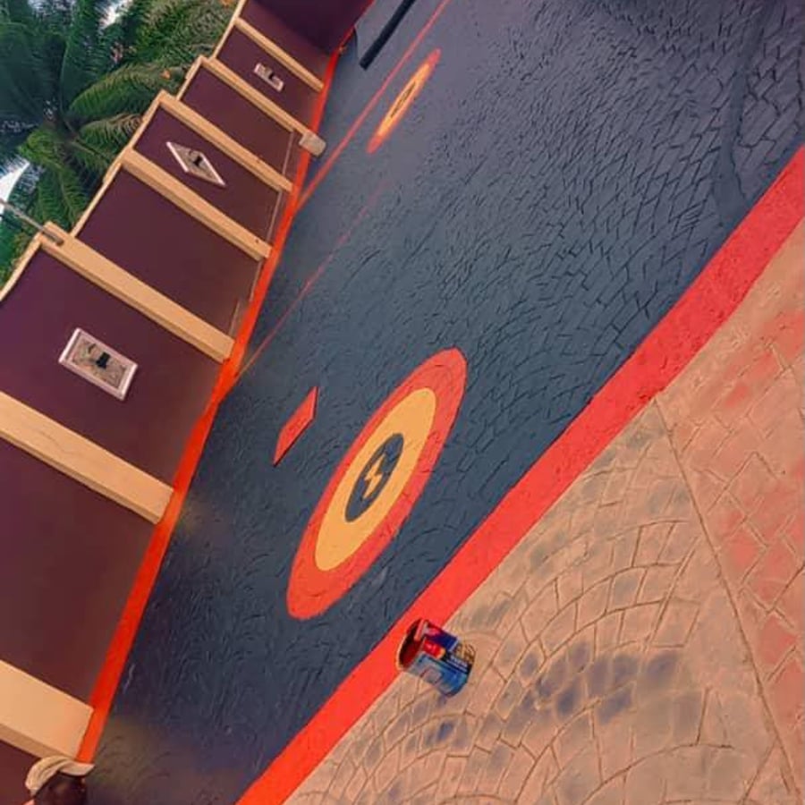 Floor designs and beautification, Fashion design good for ceremony