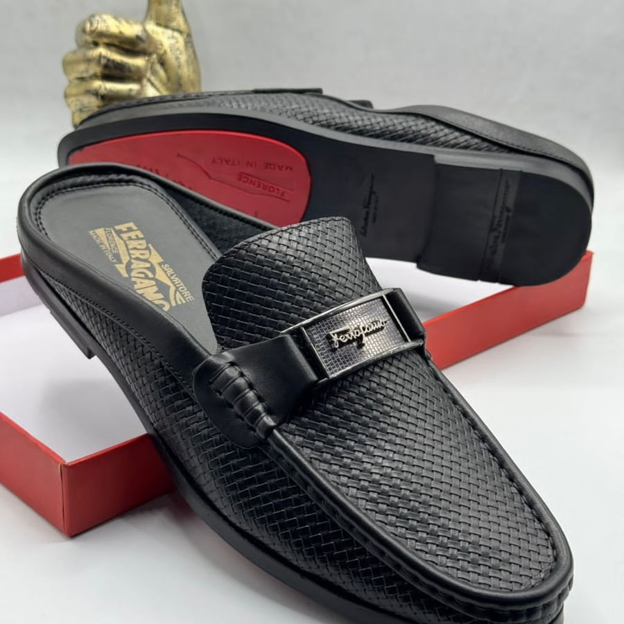 Black cover shoes drivers