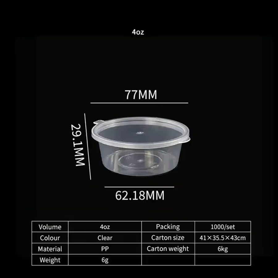 Plastic Seasoner and Sauce Container