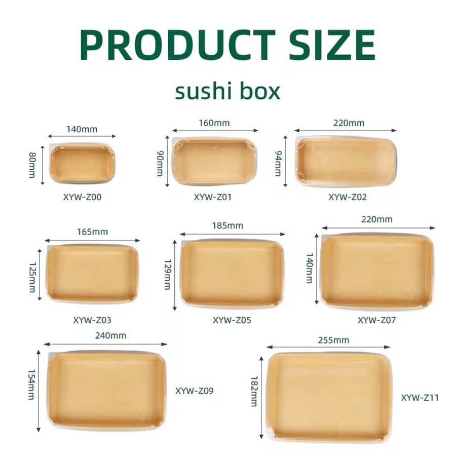 Biodegradable Paper Rectangular Tray