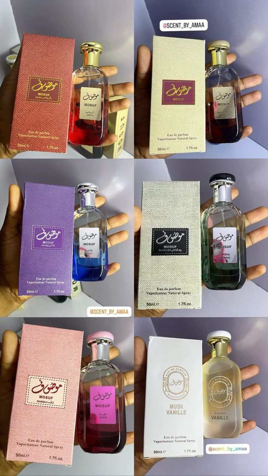 Perfume combo