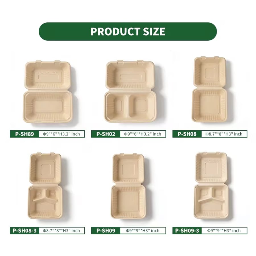Eco friendly Compartmental Food Container
