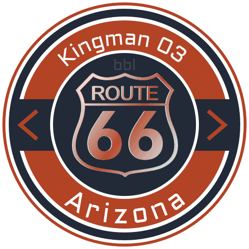 Route 66 Kingman Arizona Badge 3
