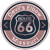 Route 66 Devil's Elbow Missouri Road Badge Collection