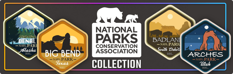 US National Park Collection badge collection