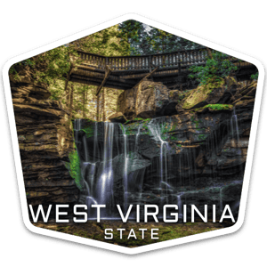 West Virginia USA badge