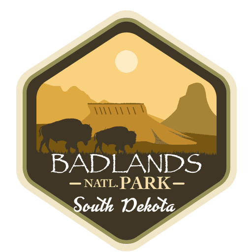 Badlands National Park Badge