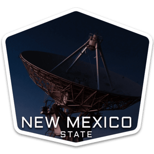 New Mexico USA badge