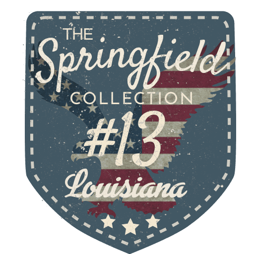 13 Springfield, Louisiana Badge