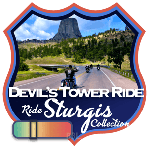 Devils Tower Ride Sturgis badge
