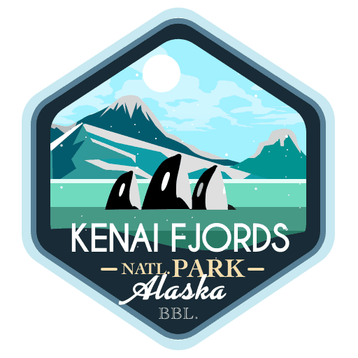 Kenai Fjords National Park Badge