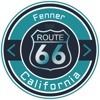 Route 66 Fenner California Road Badge Collection