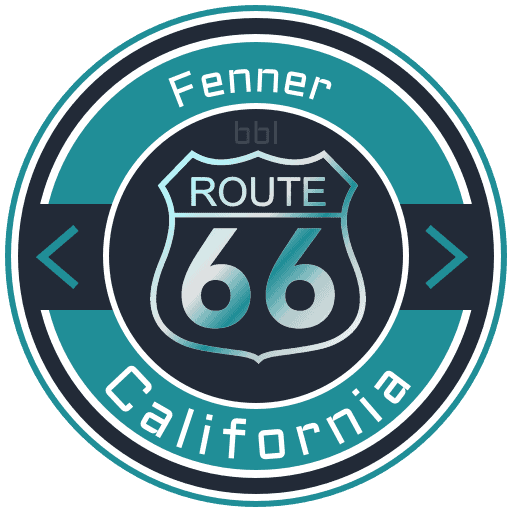 Route 66 Fenner California Road Badge Collection