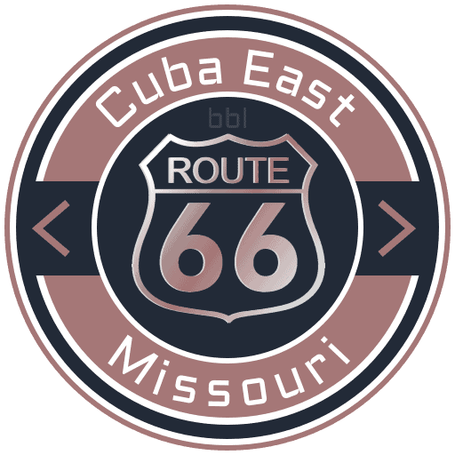 Route 66 Cuba East Missouri Road Badge Collection