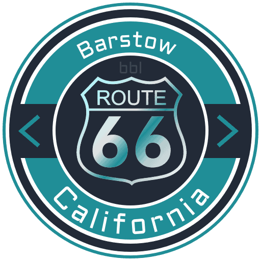 Route 66 Barstow California Road Badge Collection