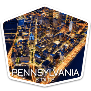 Pennsylvania USA badge