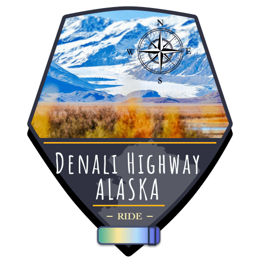 Denali Highway Badge Alaska 256