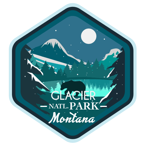 Glacier National Park Badge