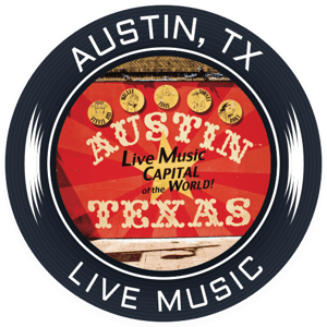 Austin Music, Texas badge