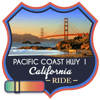 Pacific Coast Hwy 1 Ride Badge