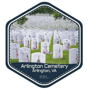 Arlington Cemetery, Virginia badge
