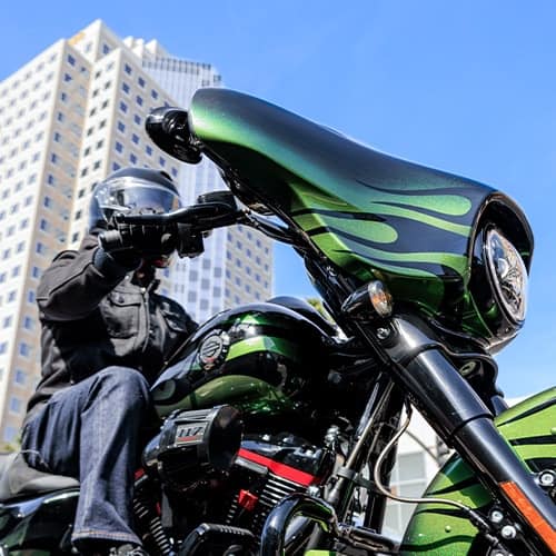 Green Street Glide CVO