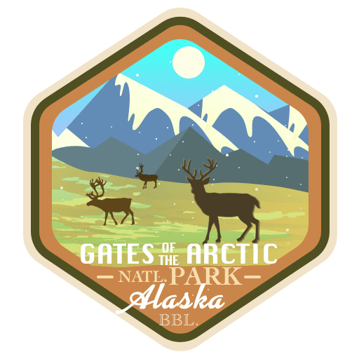 Gates of the Arctic National Park Badge