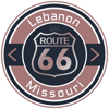 Route 66 Lebanon Missouri Road Badge Collection