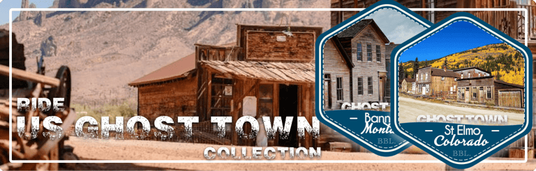 US Ghost Town Collection badge collection