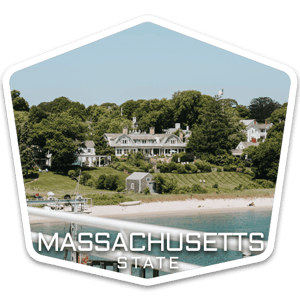 Massachusetts USA badge
