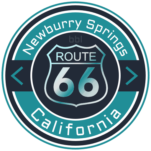 Route 66 Newberry Springs California Road Badge Collection