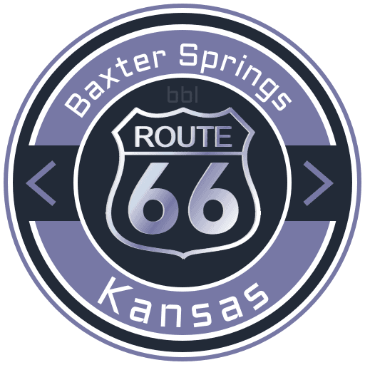 Route 66 Baxter Springs Kansas Badge