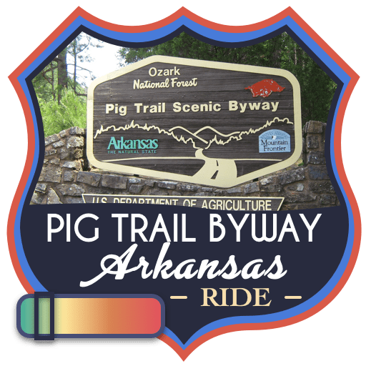 Pig Trail Byway Ride Badge