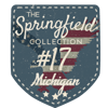 17 Springfield, Michigan, a city in Calhoun County Badge