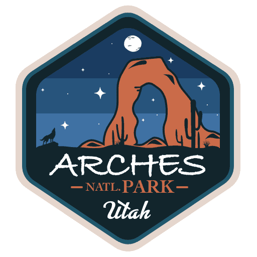 Arches National Park Badge