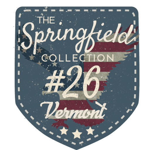 26 Springfield, Vermont Badge