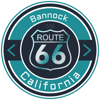 Route 66 Bannock California Road Badge Collection