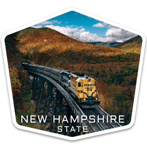 New Hampshire USA badge