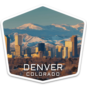 Denver Colorado USA badge