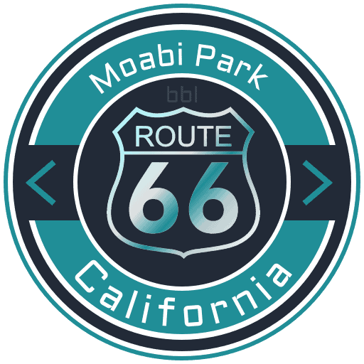 Route 66 Moabi Park California Road Badge Collection