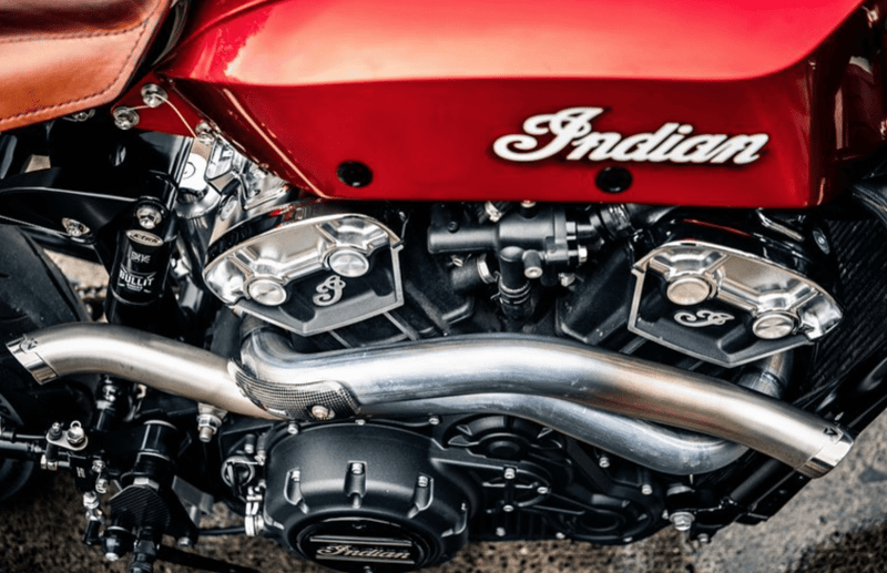 Indian Motorcycle Cafe Racer Red 1