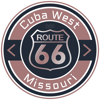 Route 66 Cuba West Missouri Road Badge Collection