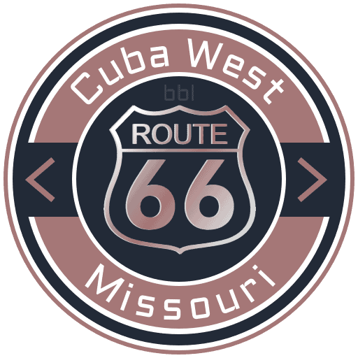 Route 66 Cuba West Missouri Road Badge Collection