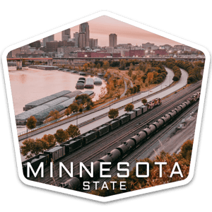 Minnesota USA badge