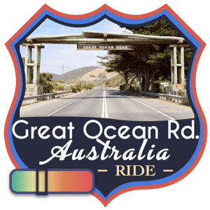 The Great Ocean Road Australia badge