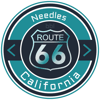 Route 66 Needles California Road Badge Collection