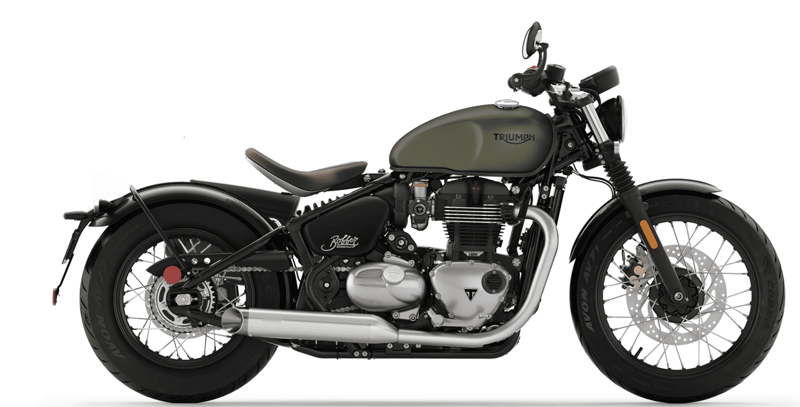 Triumph Bobber Green 1